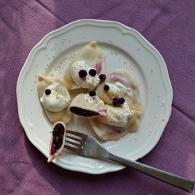 Pierogi z jagodami 500g