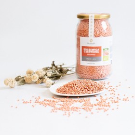 Soczewica czerwona BIO słoik 800g
