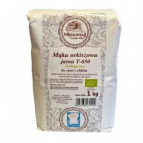 Mąka orkiszowa jasna T650 EKO 1 kg