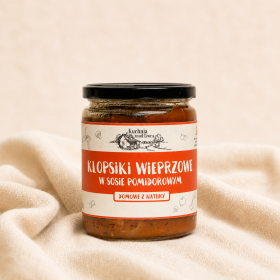 Klopsiki wieprzowe w sosie pomidorowym (8 szt.) 500 g
