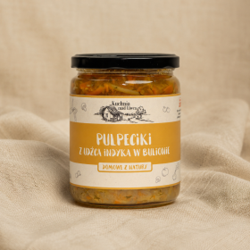 Pulpeciki z udźca indyka w bulionie  (6 szt.) 500 g
