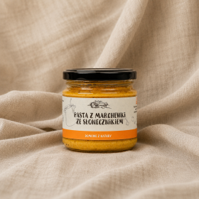 Pasta z marchewki ze słonecznikiem 190 g