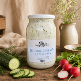 Chłodnik ogórkowy z rzodkiewką 845 g