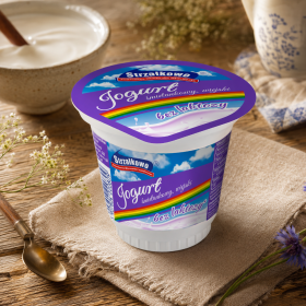 Jogurt śmietankowy wiejski bez laktozy ze Strzałkowa (200 g)
