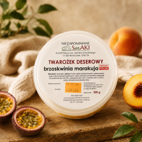 Twarożek deserowy brzoskwinia, marakuja (300 g)