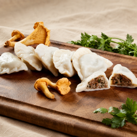 Pierogi z kurkami od Wieczorkowskich (opakowanie 500 g)  