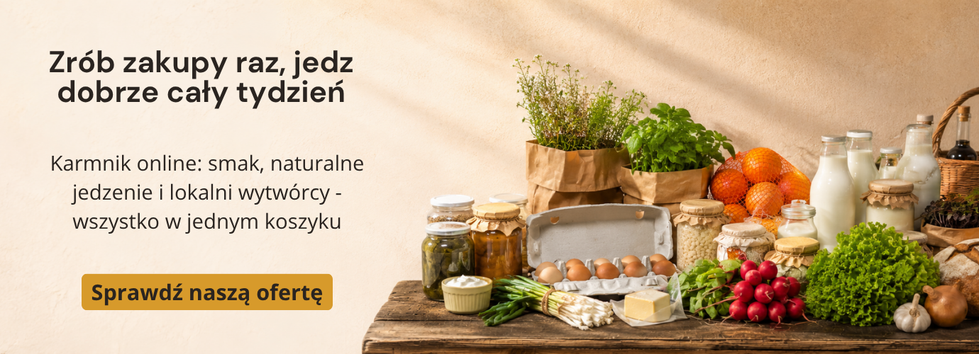 Delikatesy Karmnik: naturalne jedzenie z dostawą
