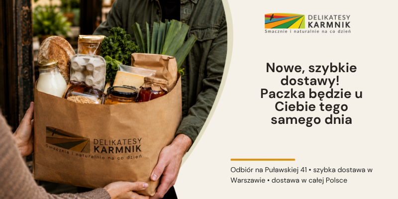 Zmieniłyśmy metody dostaw - od teraz są szybkie i elastyczne!