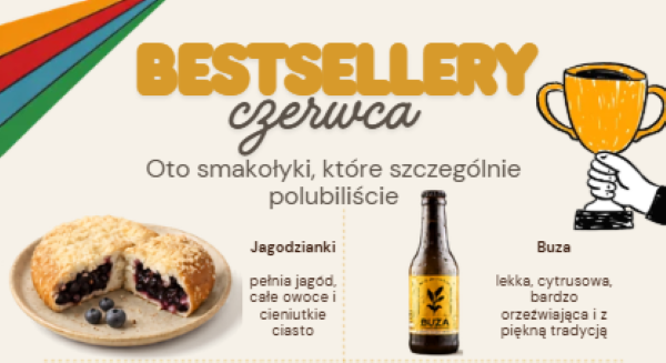 Karmnikowa lista przebojów - bestsellery czerwca